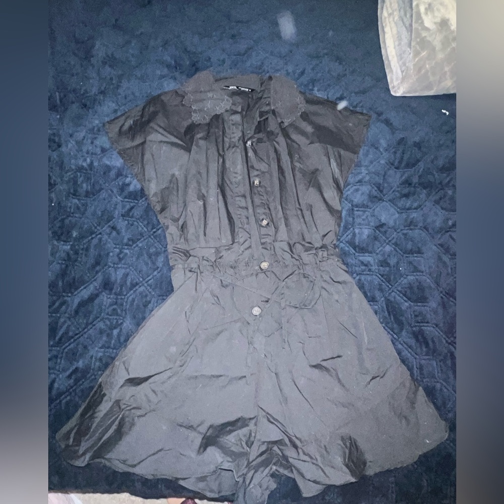 ZARA BLACK ROMPER